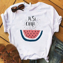 Load image into Gallery viewer, Pineapple fruits Clothing T-shirt Fashion Female Tee Top Graphic T Shirt Women Kawaii Camisas Mujer Clothes 2019